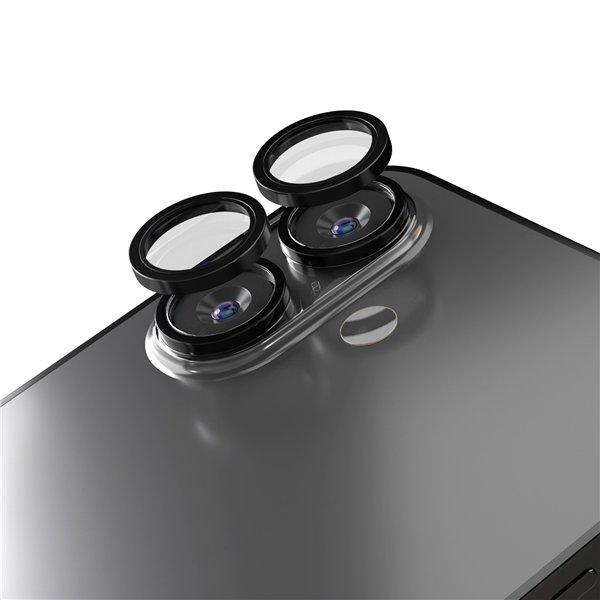 Etteri camera lens protector for iPhone 17 black