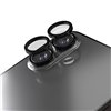 Etteri camera lens protector for iPhone 17 black