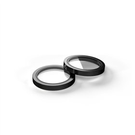 Etteri camera lens protector for iPhone 17 black