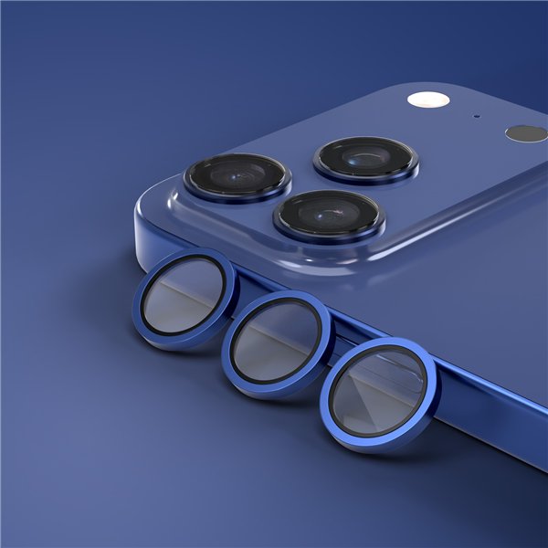 Etteri camera lens protector for iPhone 17 Pro / 17 Pro Max blue