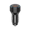 Forever CC-07-66ACC PD QC car charger 1x USB-A 2x USB-C 66W black