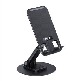 BWOO rotating desktop phone holder ZJ132 black