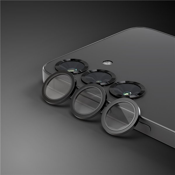 Etteri camera lens protector for Samsung S25 black