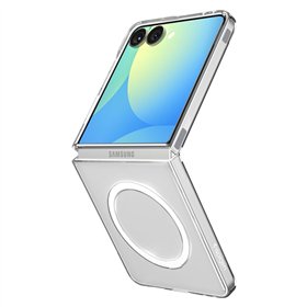 Spigen AirSkin Galaxy Z Flip 7 crystal clear white