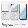 Spigen AirSkin Galaxy Z Flip 7 crystal clear white