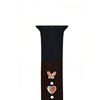 Pin Charms set for watch straps butterfly rose gold