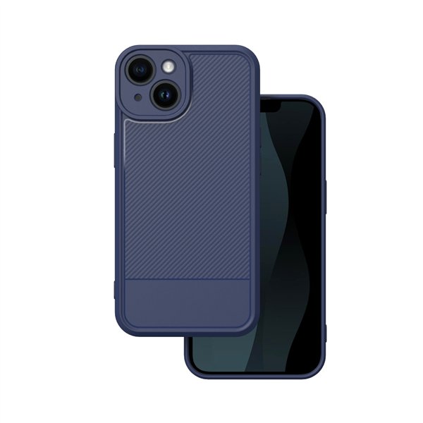 Simple Carbon case for iPhone 14 6,1&quot blue