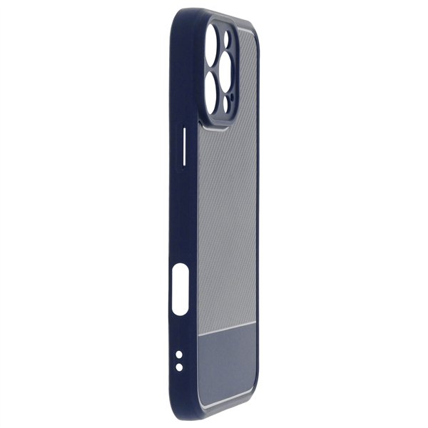 Simple Carbon case for iPhone 16 Pro Max 6,9&quot blue