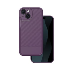 Simple Carbon case for iPhone 15 6,1&quot purple