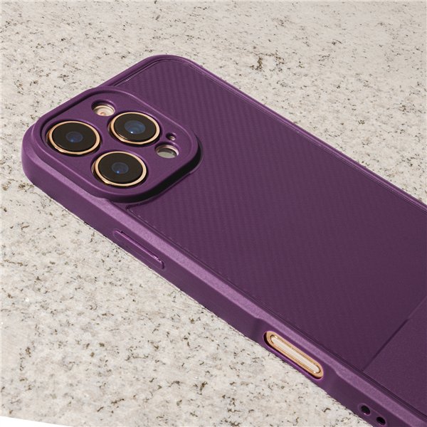 Simple Carbon case for Samsung Galaxy A56 5G purple