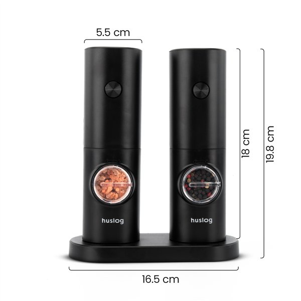 Huslog Set of battery-powered grinders