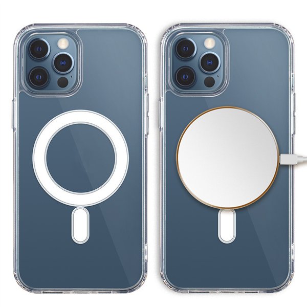 Anti Shock 1,5 mm Mag case for iPhone 17 Pro Max 6,9&quot transparent camera protection open ring