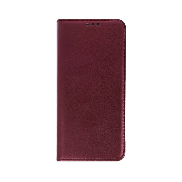 Smart Magnetic case for Honor X5c Plus burgundy
