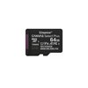 Micro SD Memory Card with Adaptor Kingston SDCS3/64GB 64 GB