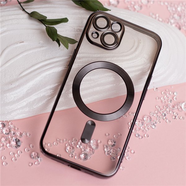 Color Chrome Mag case for iPhone 17 Pro 6,3&quot black open ring