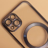 Color Chrome Mag case for iPhone 17 Pro 6,3&quot black open ring