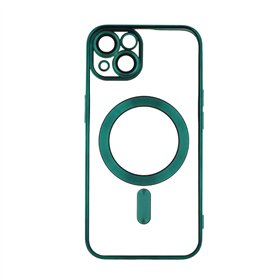 Color Chrome Mag case for iPhone 17 Pro 6,3&quot green open ring