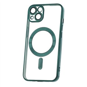 Color Chrome Mag case for iPhone 17 Pro 6,3&quot green open ring