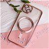 Color Chrome Mag case for iPhone 17 Pro Max 6,9&quot rose gold open ring