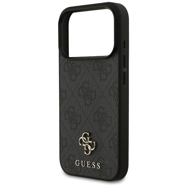 Guess 4G Small Classic Logo MagSafe case for iPhone 17 Pro black