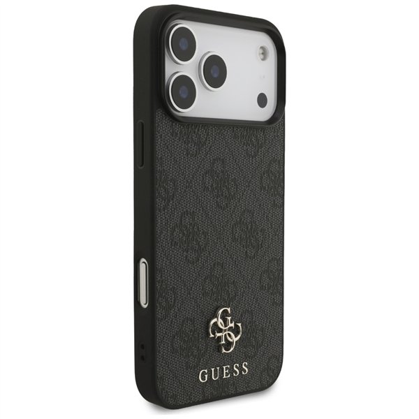 Guess 4G Small Classic Logo MagSafe case for iPhone 17 Pro Max black