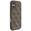 Guess 4G Small Classic Logo MagSafe case for iPhone 17 brown