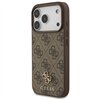 Guess 4G Small Classic Logo MagSafe case for iPhone 17 Pro brown