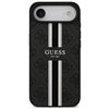 Guess 4G Printed Stripes MagSafe case for iPhone 17 Air black