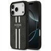 Guess 4G Printed Stripes MagSafe case for iPhone 17 Pro black