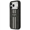 Guess 4G Printed Stripes MagSafe case for iPhone 17 Pro black