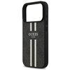 Guess 4G Printed Stripes MagSafe case for iPhone 17 Pro black