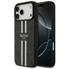 Guess 4G Printed Stripes MagSafe case for iPhone 17 Pro Max black