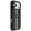 Guess 4G Printed Stripes MagSafe case for iPhone 17 Pro Max black