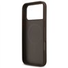 Guess 4G Printed Stripes MagSafe case for iPhone 17 Pro Max brown