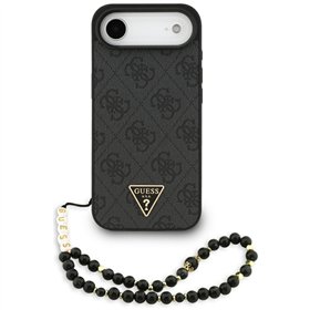 Guess 4G Strap Triangle Logo MagSafe case for iPhone 17 Air black