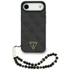 Guess 4G Strap Triangle Logo MagSafe case for iPhone 17 Air black