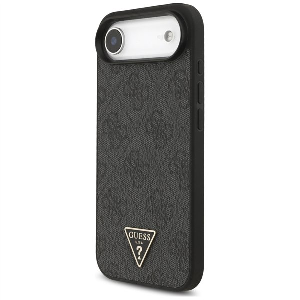 Guess 4G Strap Triangle Logo MagSafe case for iPhone 17 Air black