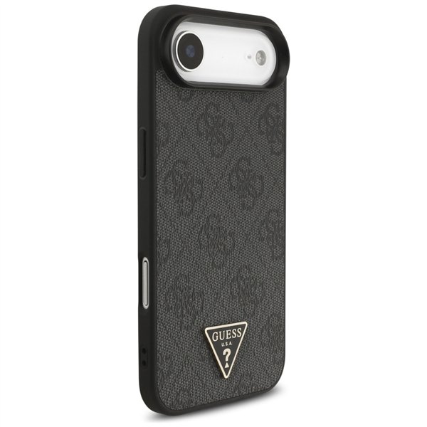 Guess 4G Strap Triangle Logo MagSafe case for iPhone 17 Air black