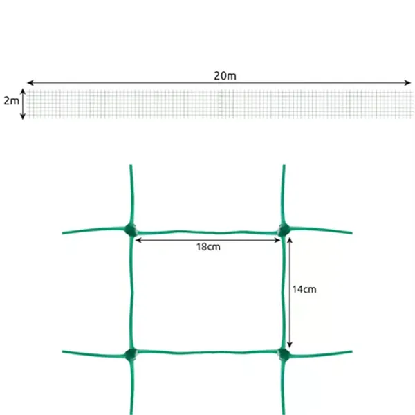Võrk - taimetugi 2x20m Gardlov 23980