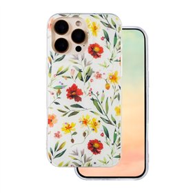 Glow Glam case for iPhone 15 Pro 6,1&quot white