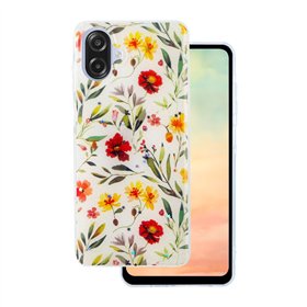 Glow Glam case for Samsung Galaxy A07 4G white