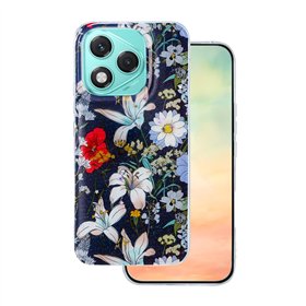 Glow Glam case for Honor 400 lite blue