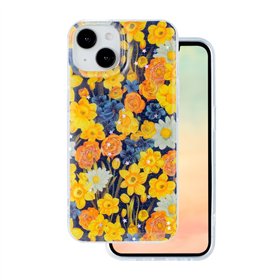 Glow Glam case for iPhone 14 6,1&quot orange