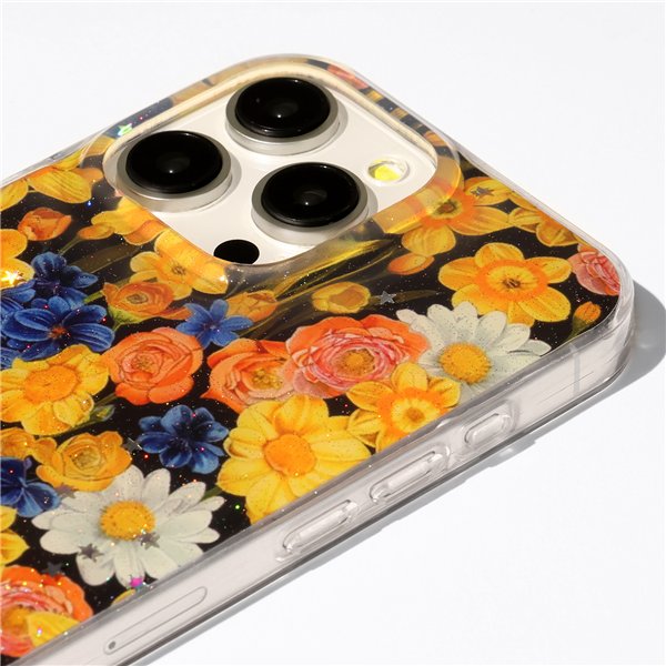 Glow Glam case for Motorola Moto G56 orange