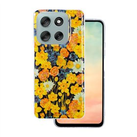 Glow Glam case for Motorola Moto G86 orange