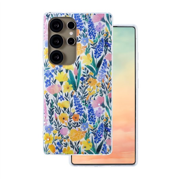 Glow Glam case for Samsung Galaxy S25 Ultra rustic