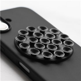 Silicone Stick case for iPhone 17 6,3&quot black