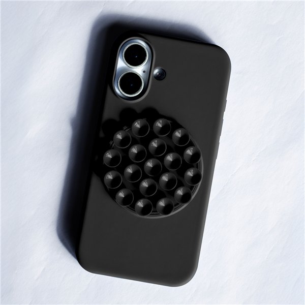 Silicone Stick case for iPhone 17 6,3&quot black
