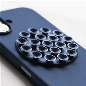 Silicone Stick case for iPhone 17 Pro Max 6,9&quot blue