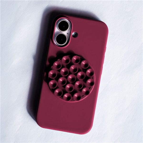 Silicone Stick case for iPhone 13 6,1&quot maroon